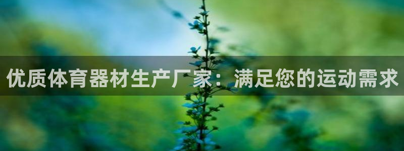 z6尊龙凯时旗：优质体育器材生产厂家：满足您的运动需