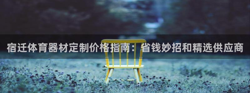 尊龙中国：宿迁体育器材定制价格指南：省钱妙招和精选供