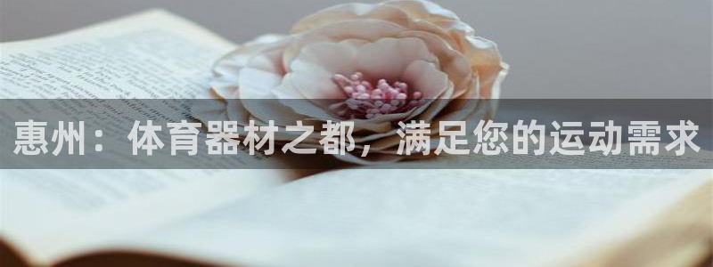 凯时a88：惠州：体育器材之都，满足您的运动需求